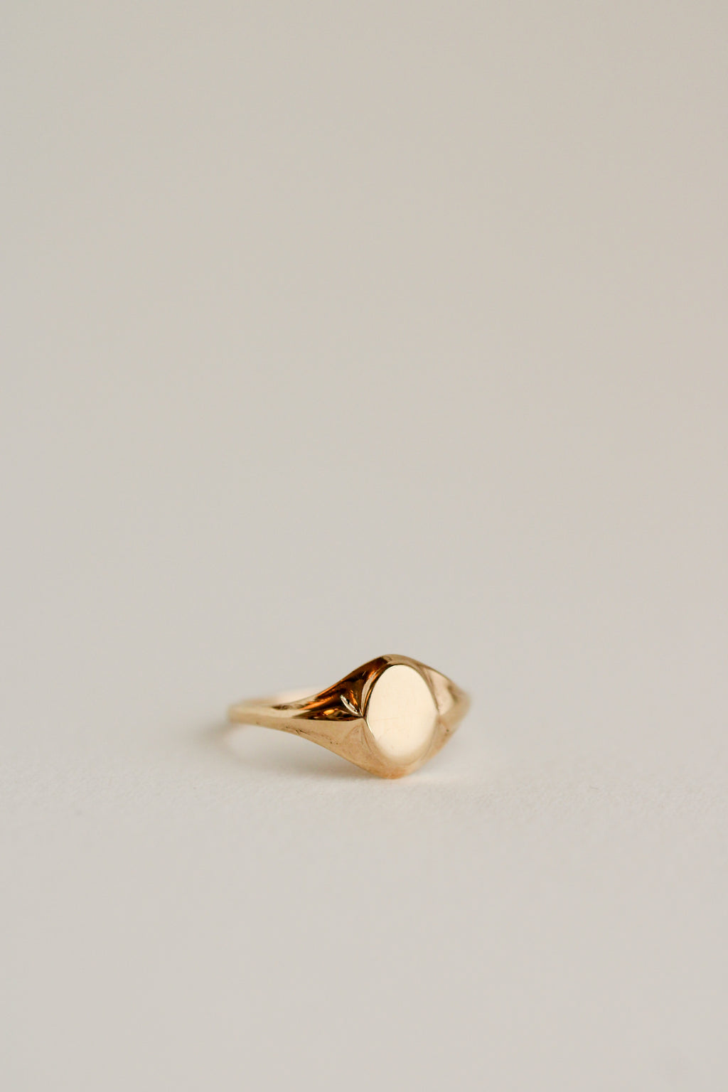 10k Flourished Mini Signet