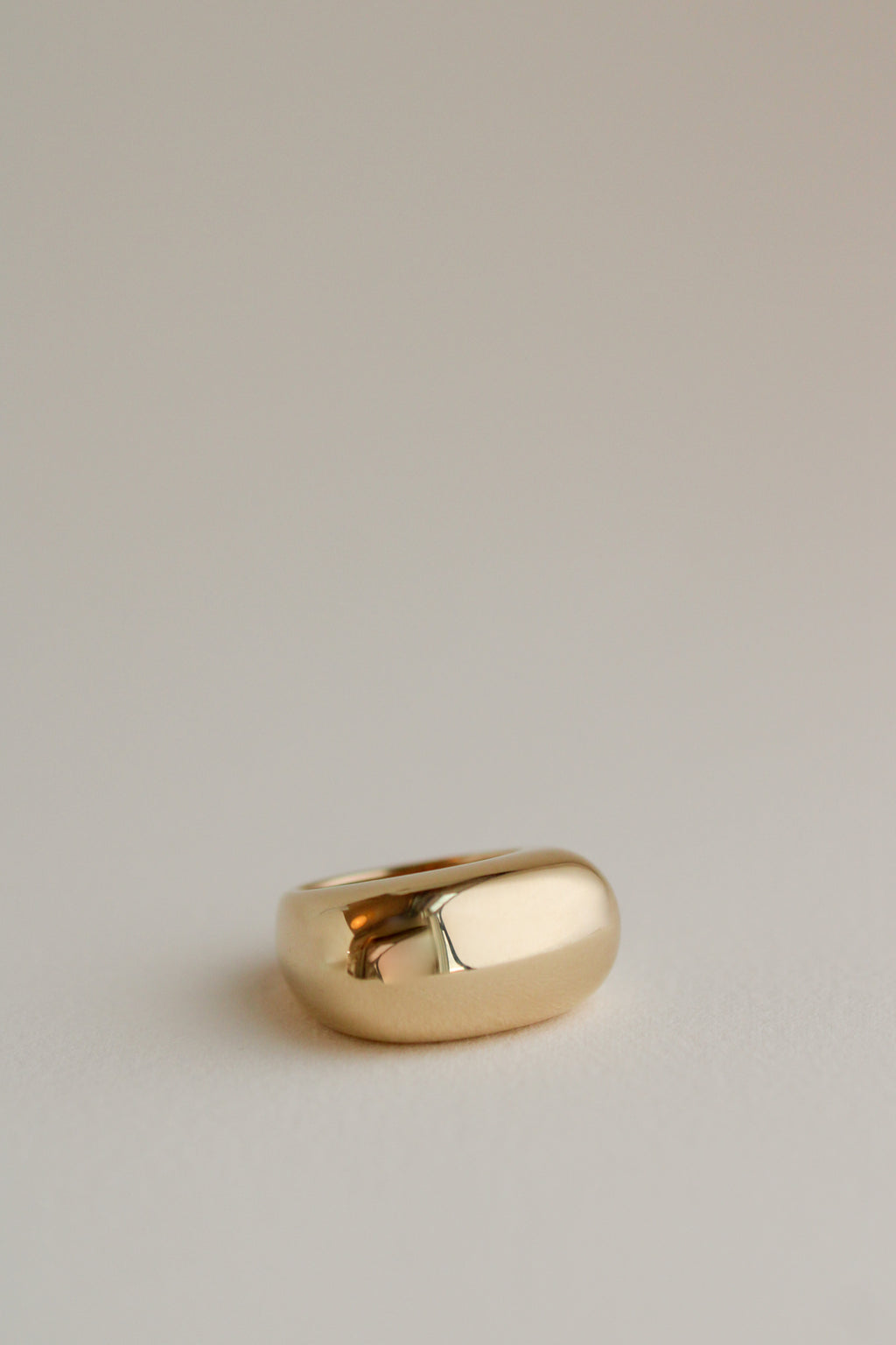 14k Squared Bubble Ring