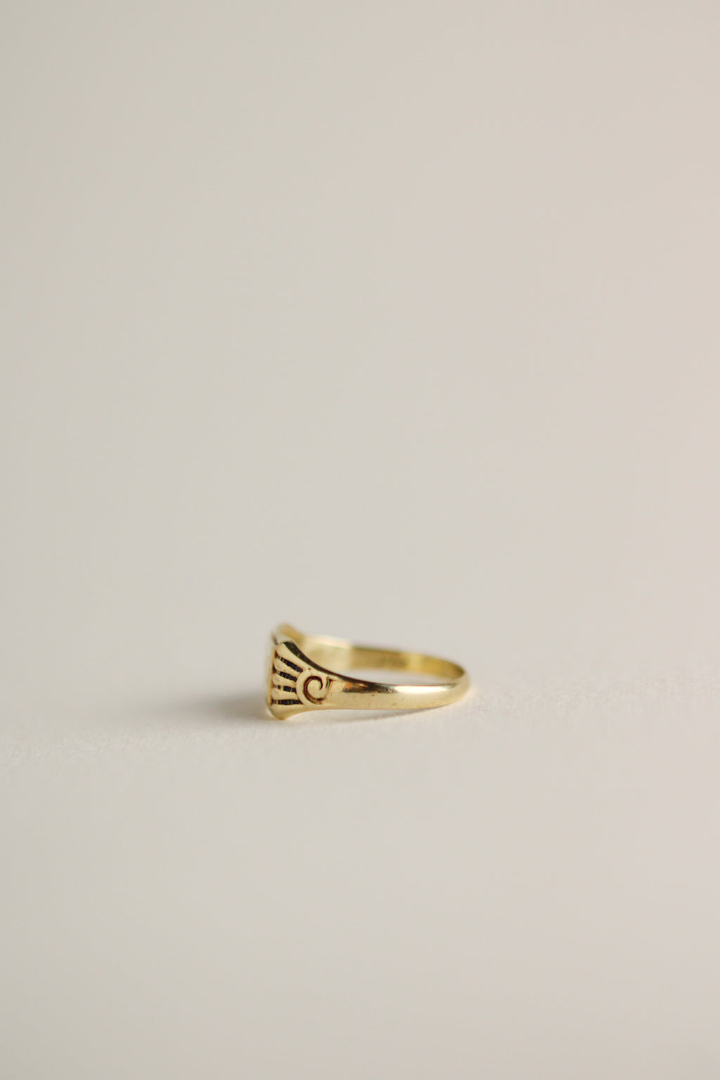 14k Pinky Signet Ring