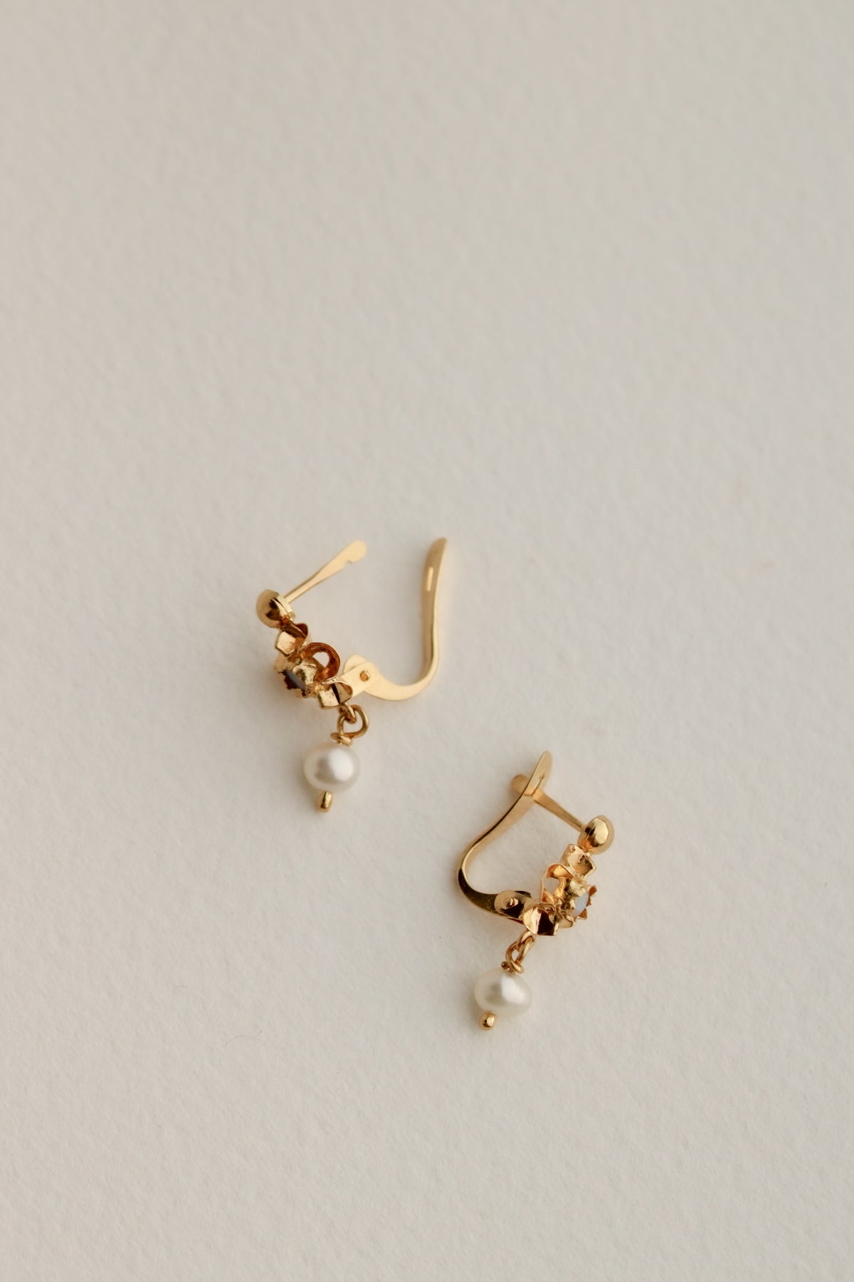 14k Flower Earrings