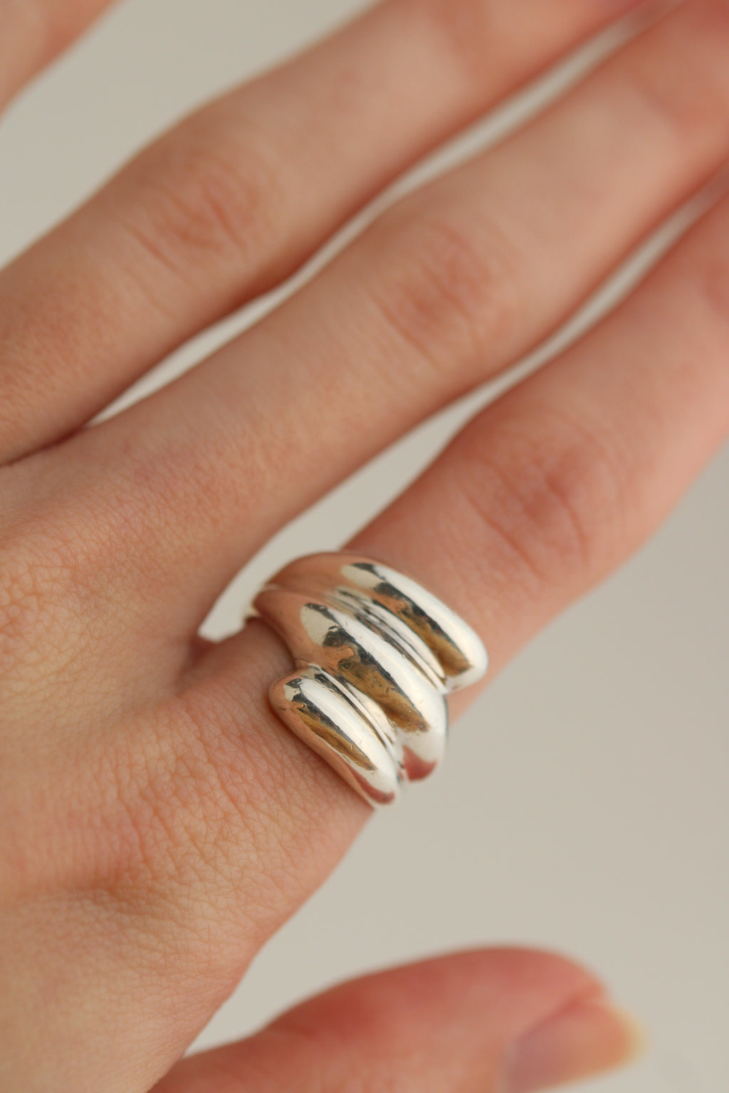 Triple Dome Ring