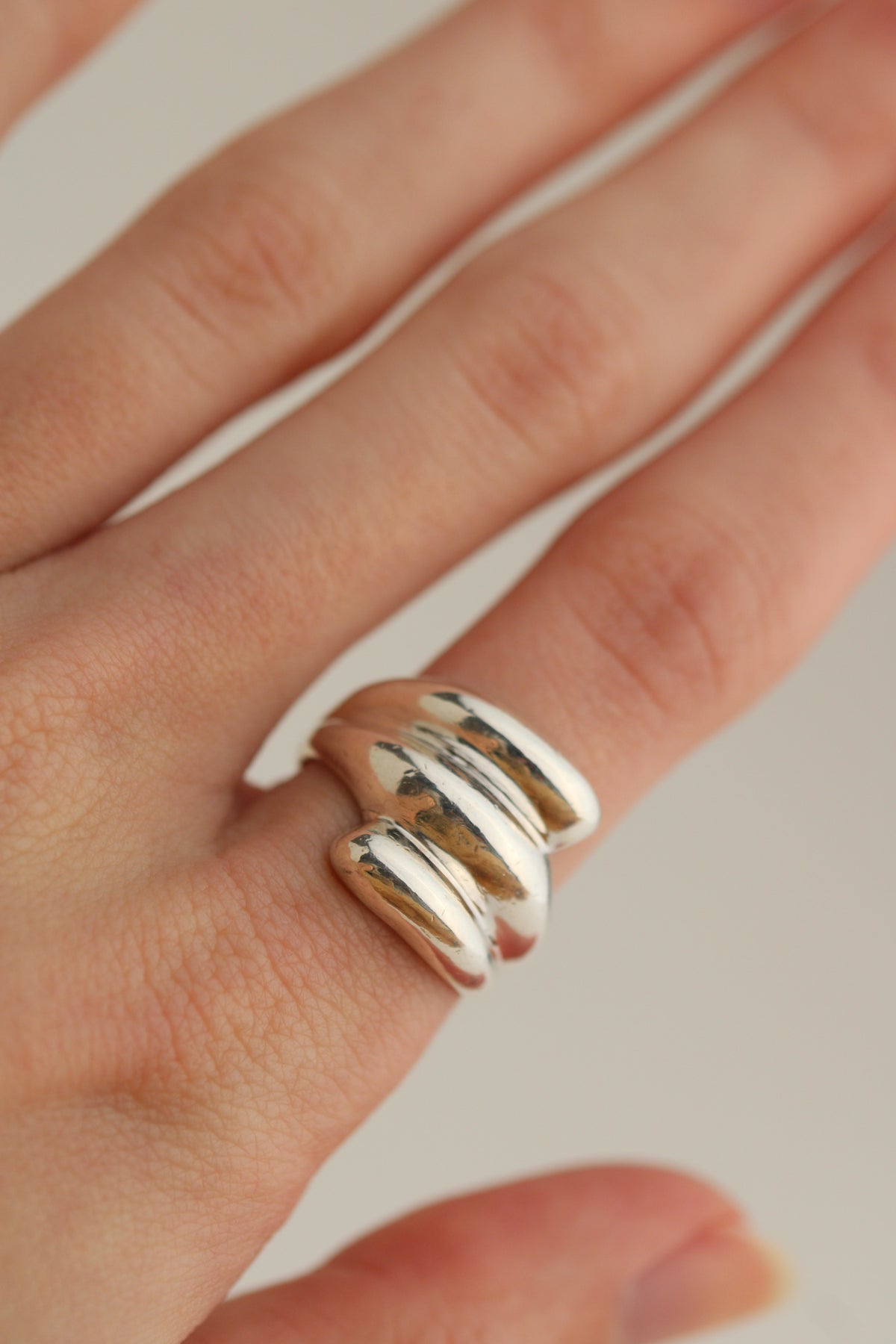 Triple Dome Ring