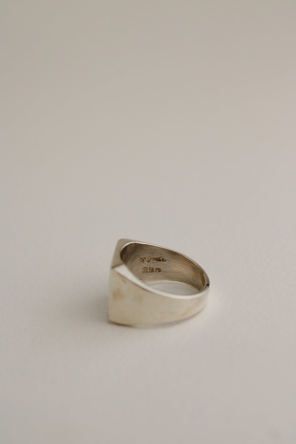 Men's Rectangular Signet Ring