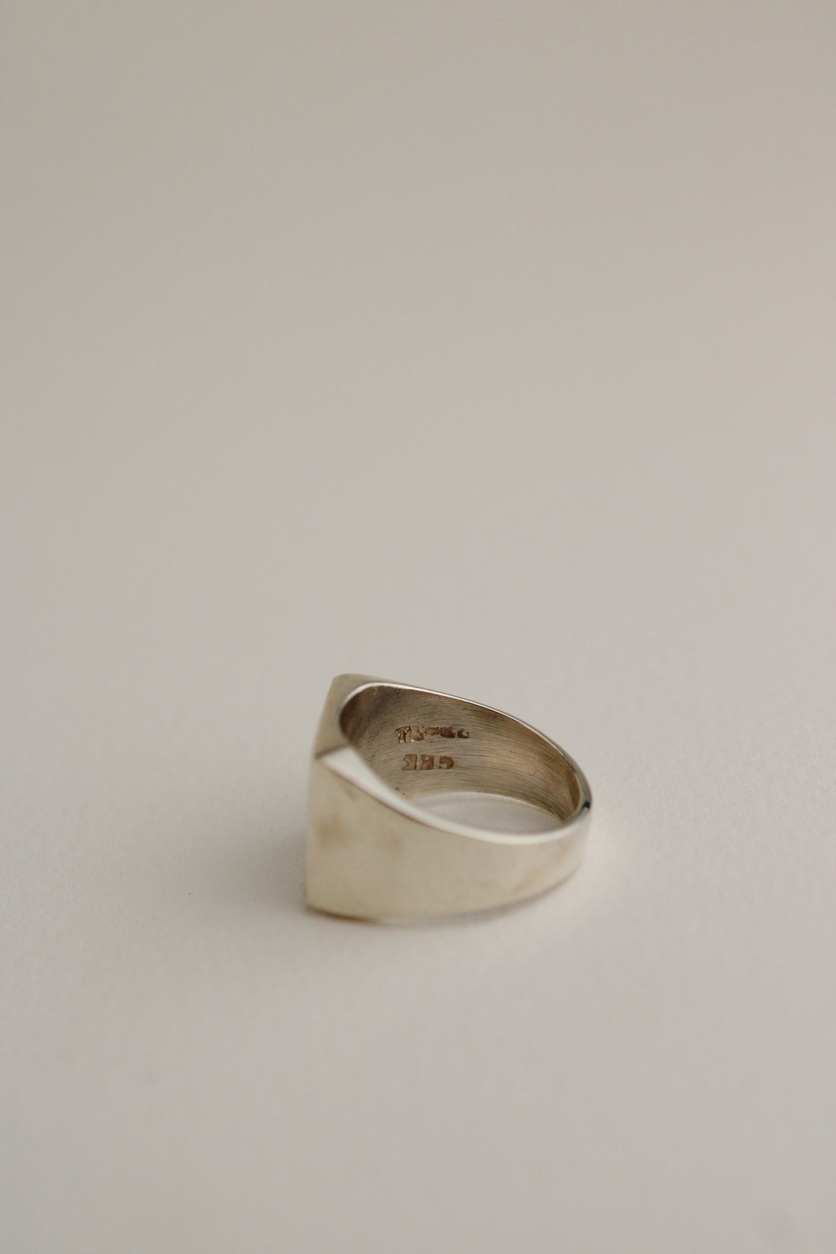 Men's Rectangular Signet Ring