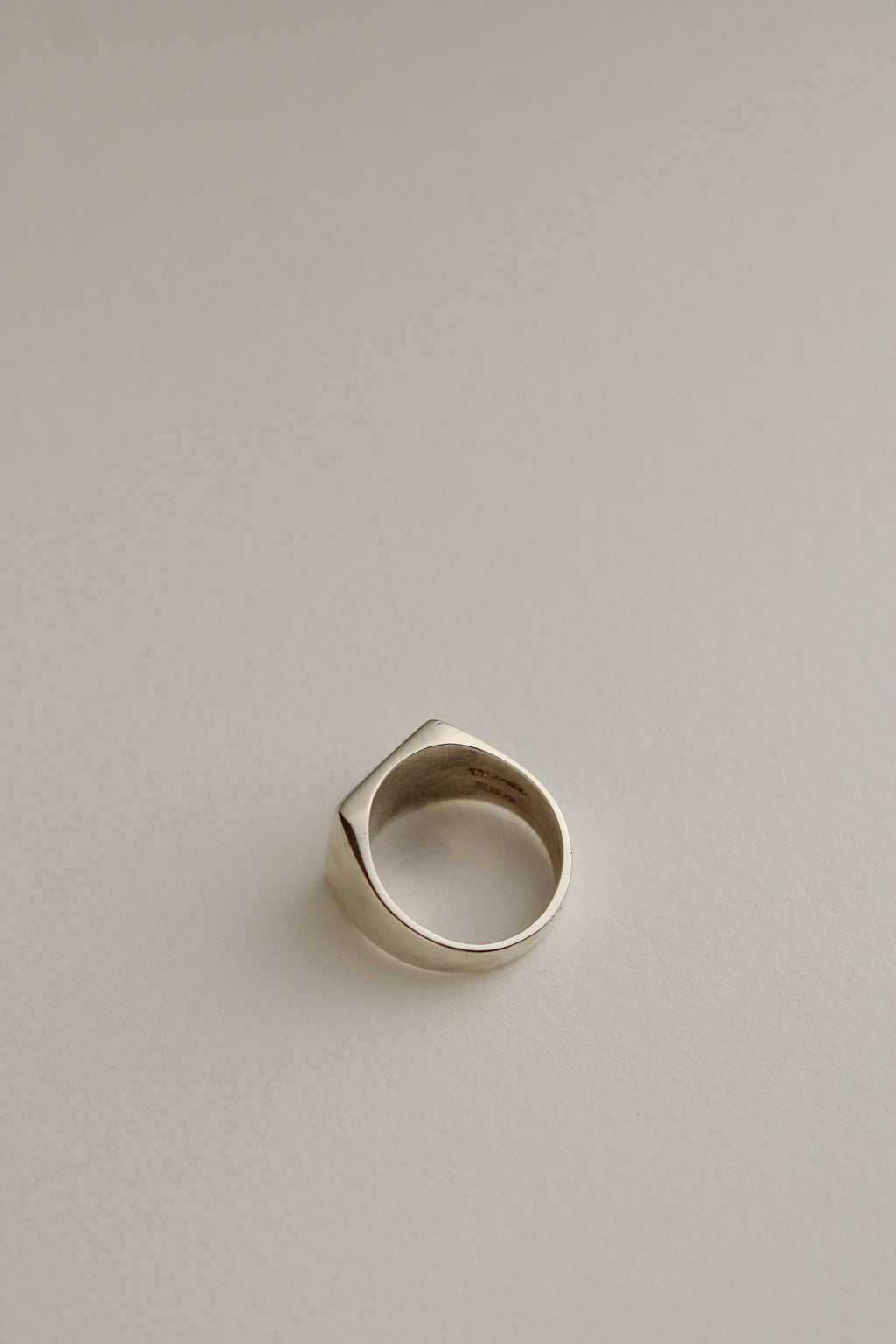 Men's Rectangular Signet Ring