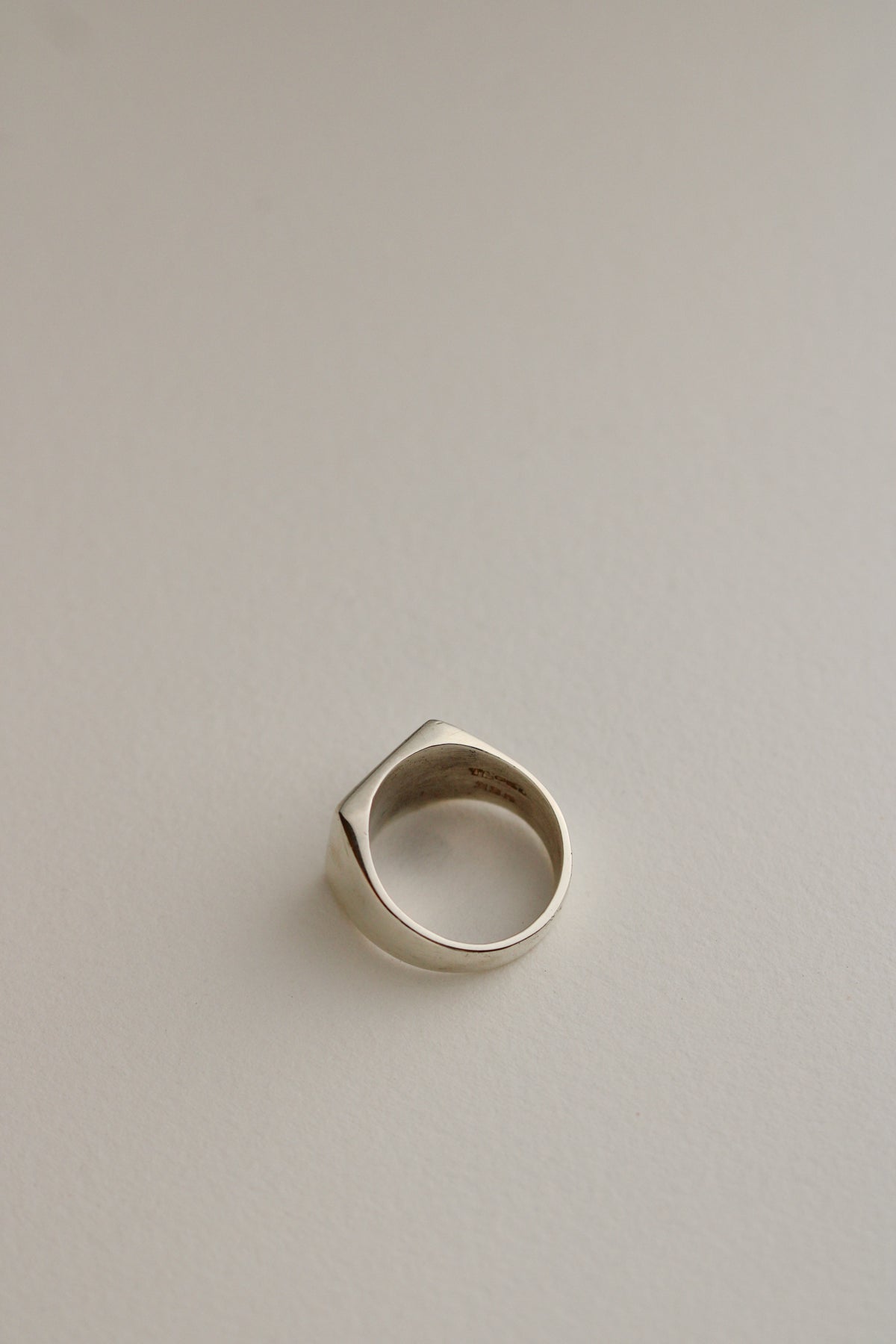 Men's Rectangular Signet Ring