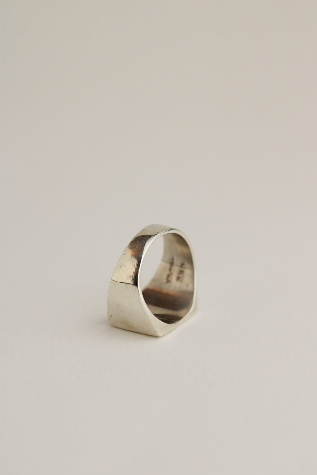 Men's Rectangular Signet Ring