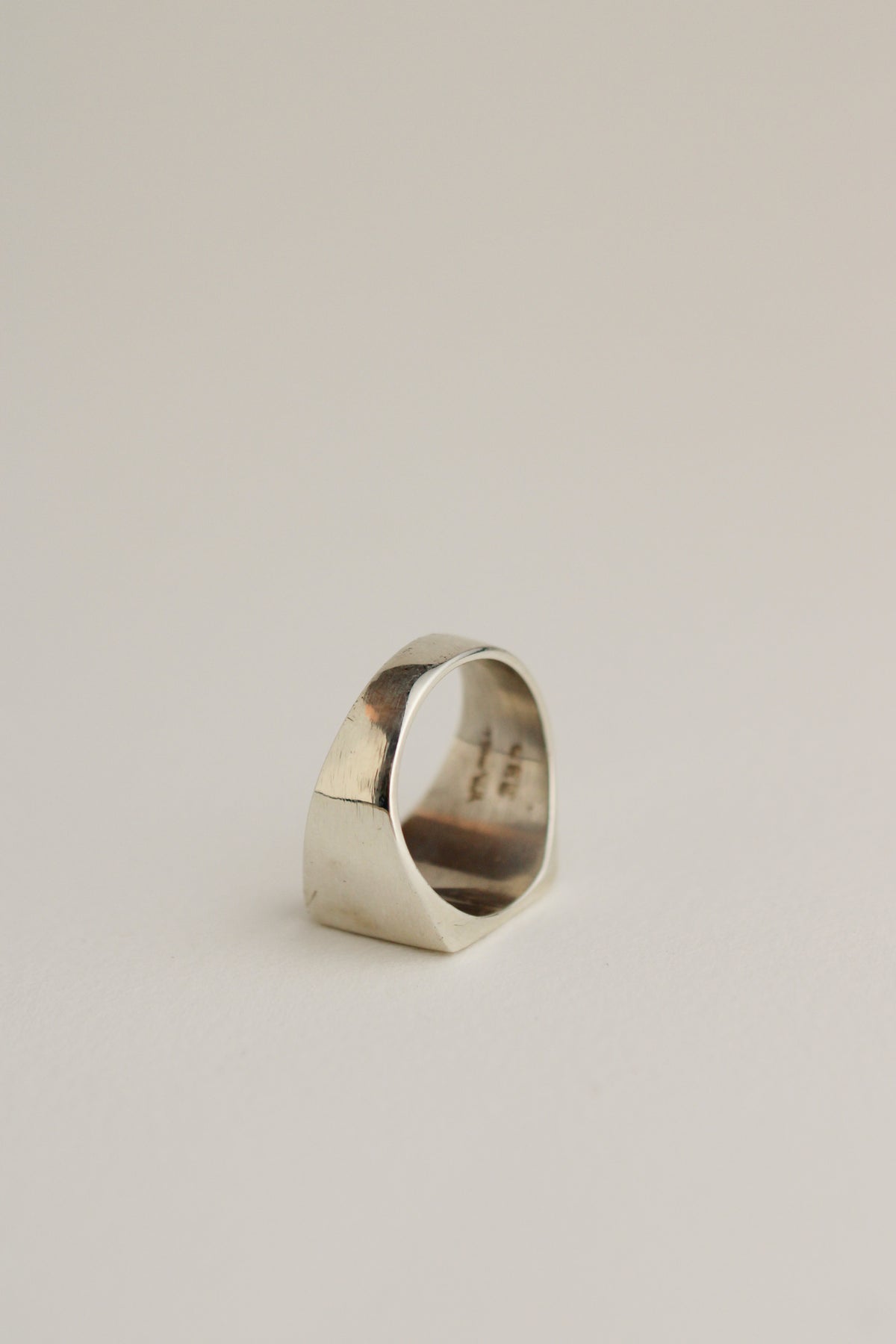 Men's Rectangular Signet Ring