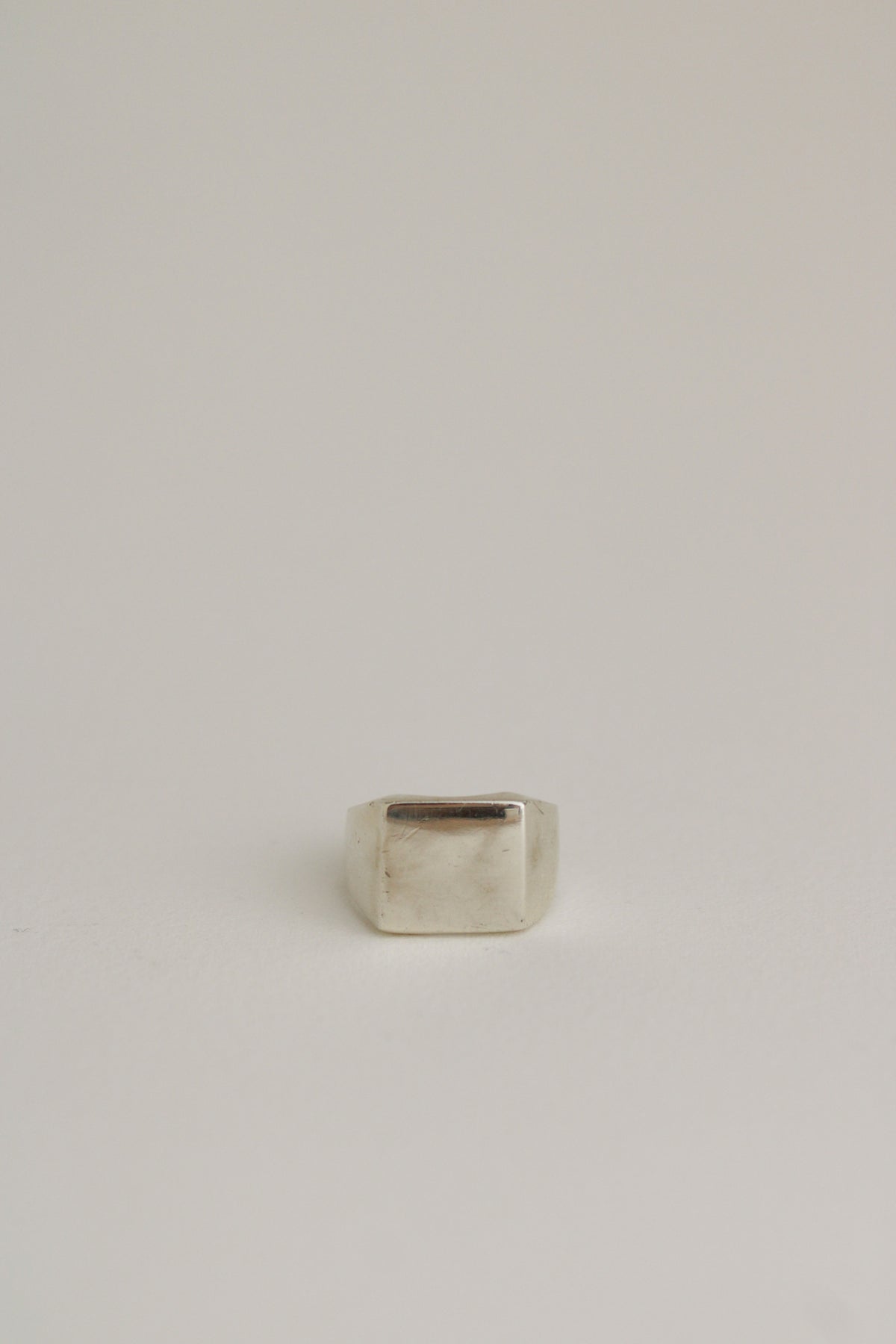 Men's Rectangular Signet Ring