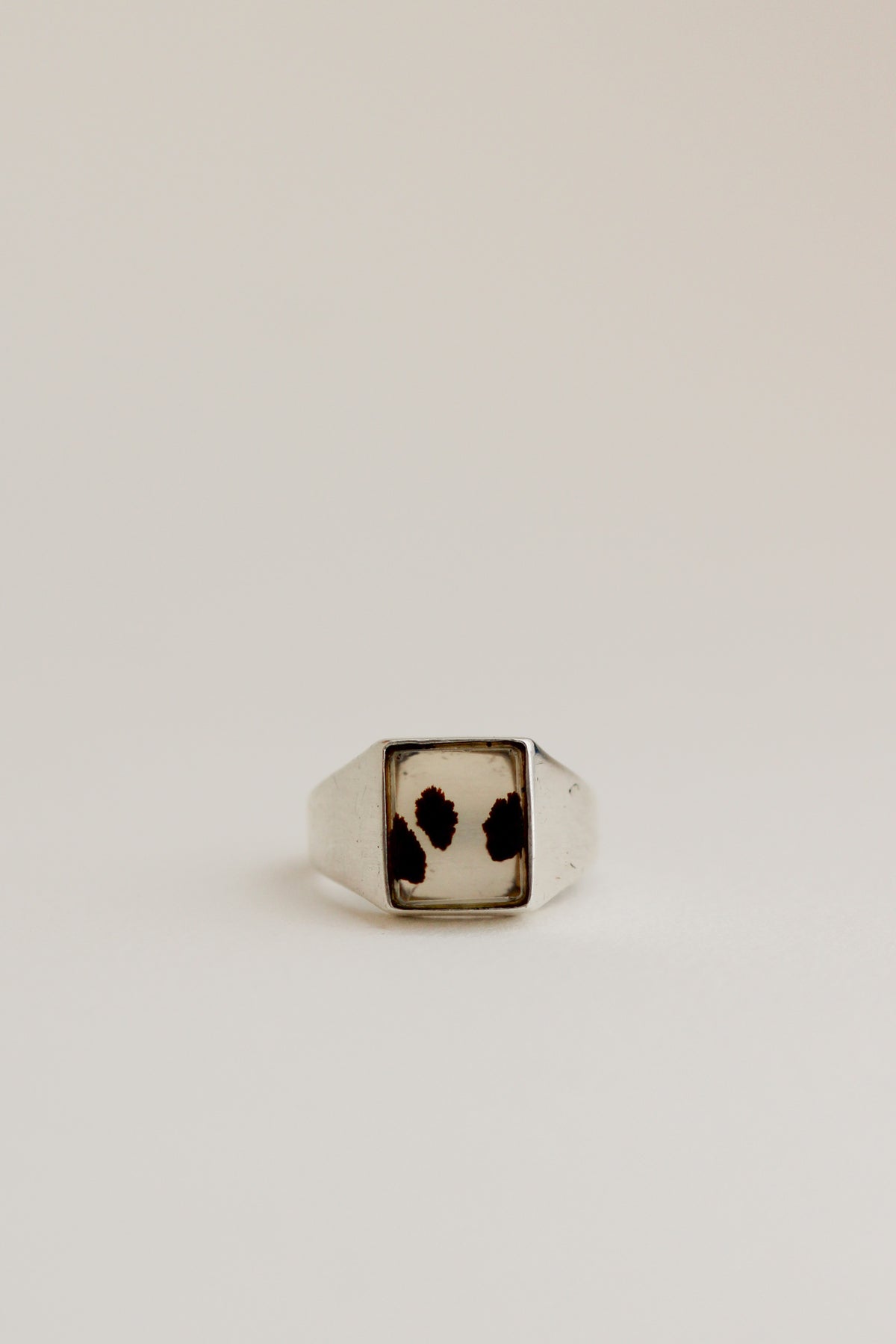 Dendritic Agate Ring