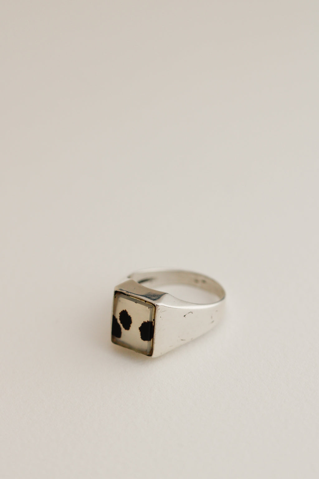 Dendritic Agate Ring