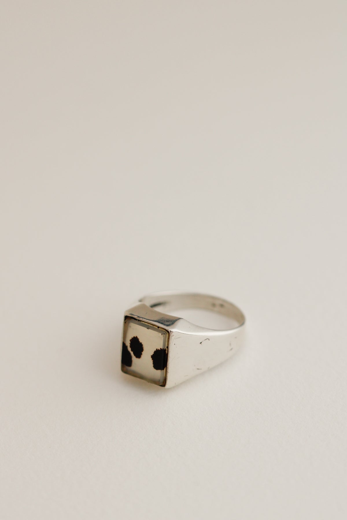 Dendritic Agate Ring