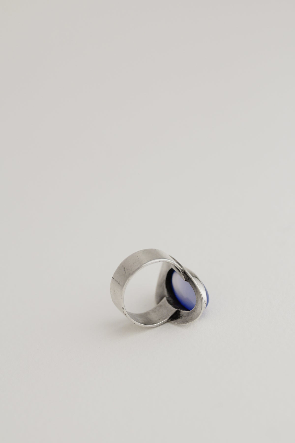 Silver Chalcedony Ring