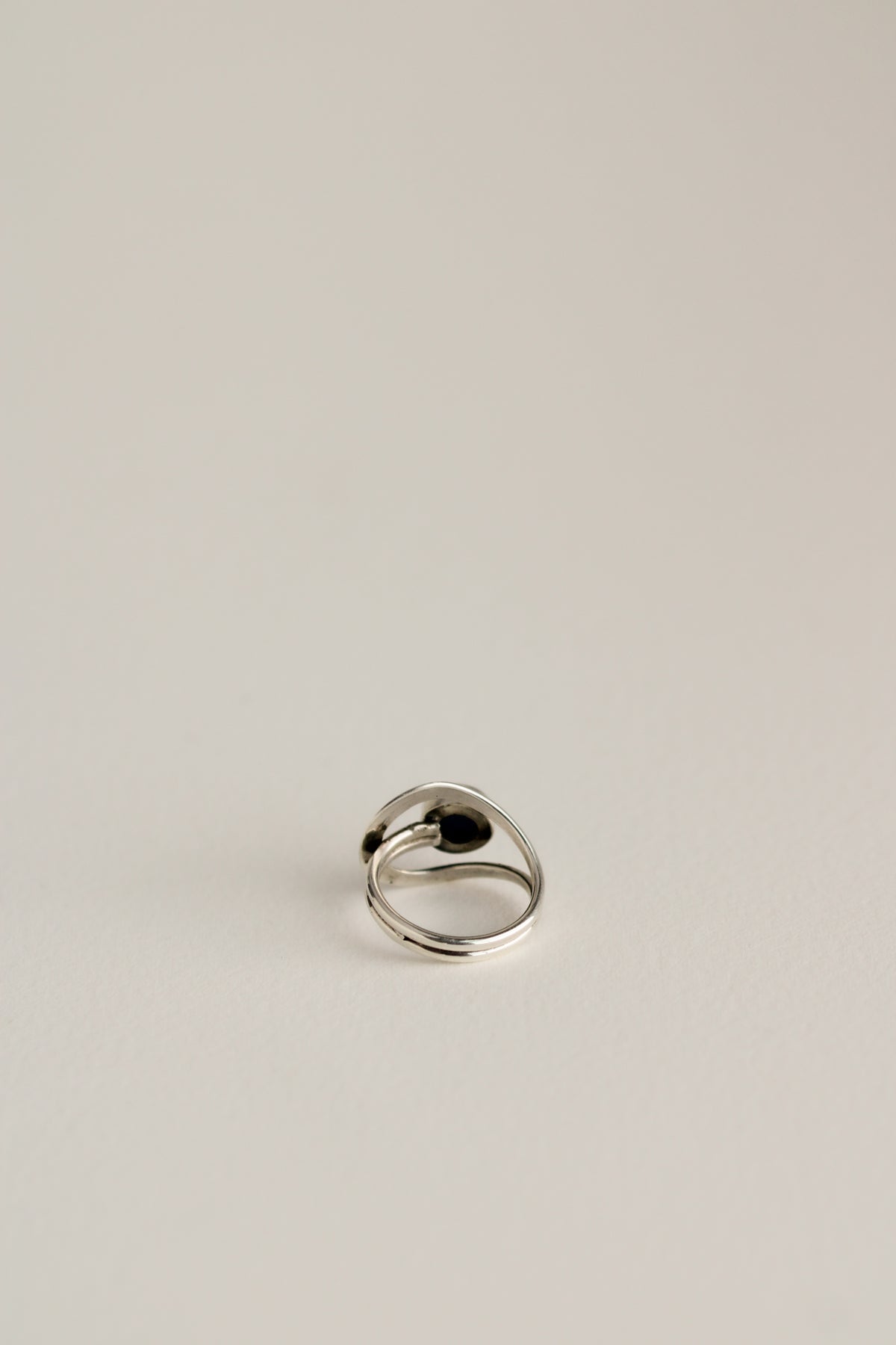 Adjustable Lapis Ring