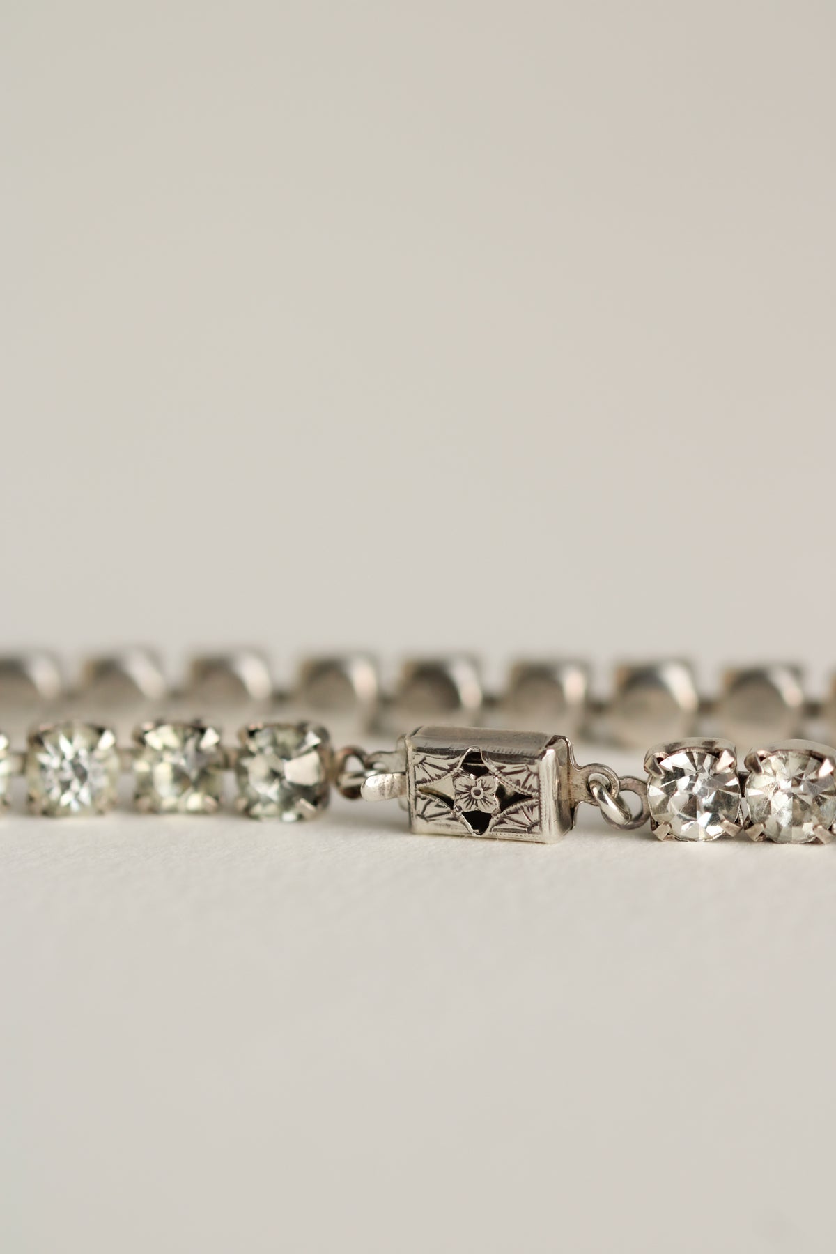 Sterling Tennis Bracelet
