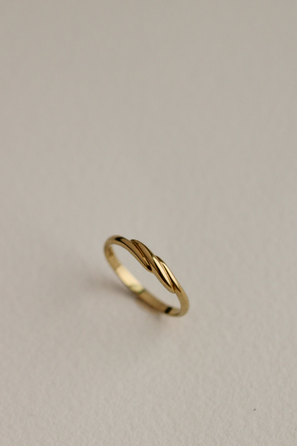 18k Filigree Stacking Ring
