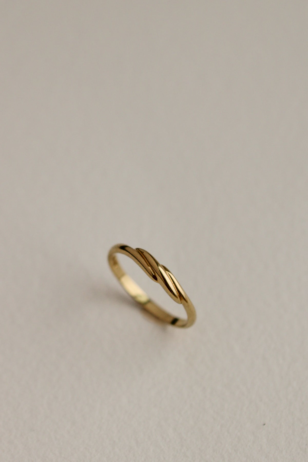 18k Filigree Stacking Ring