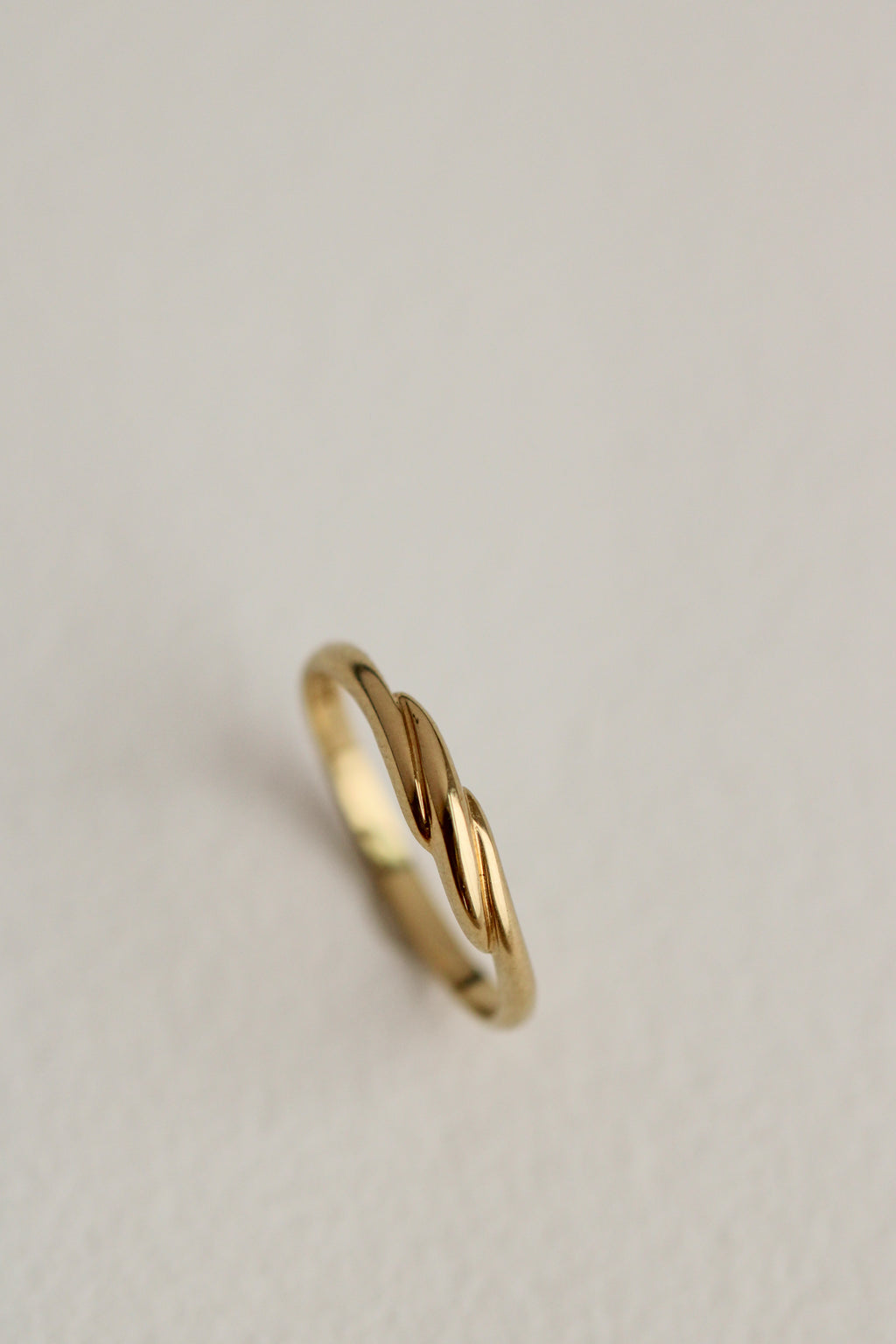 18k Filigree Stacking Ring