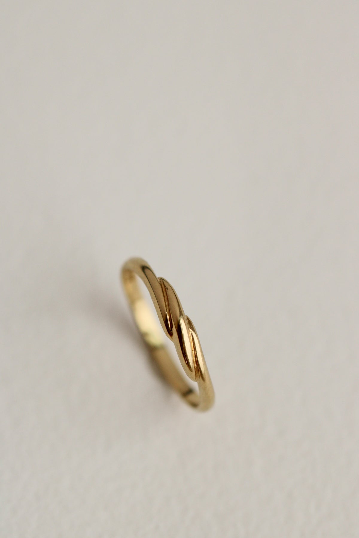 18k Filigree Stacking Ring