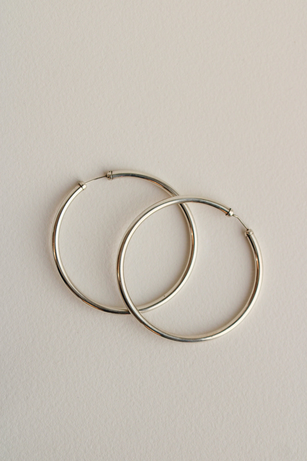 2" Sterling Hoops