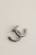 Lapis Lazuli Hoops