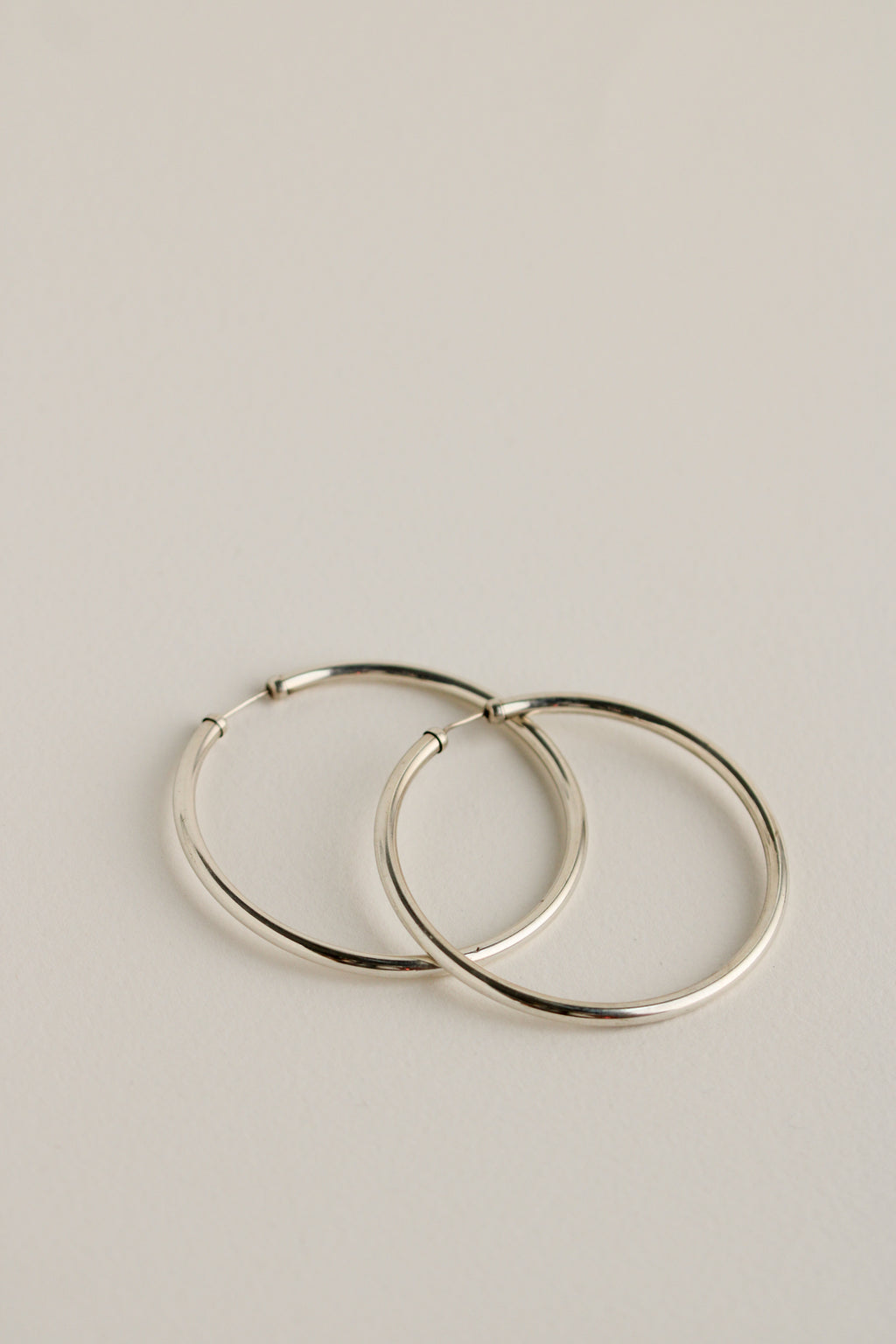 2" Sterling Hoops