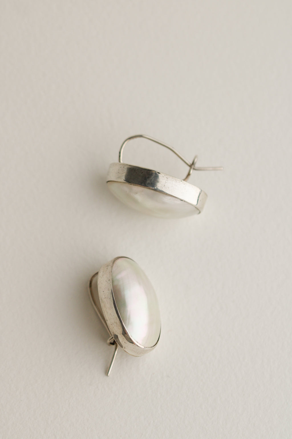 Mabe Pearl Dome Earrings