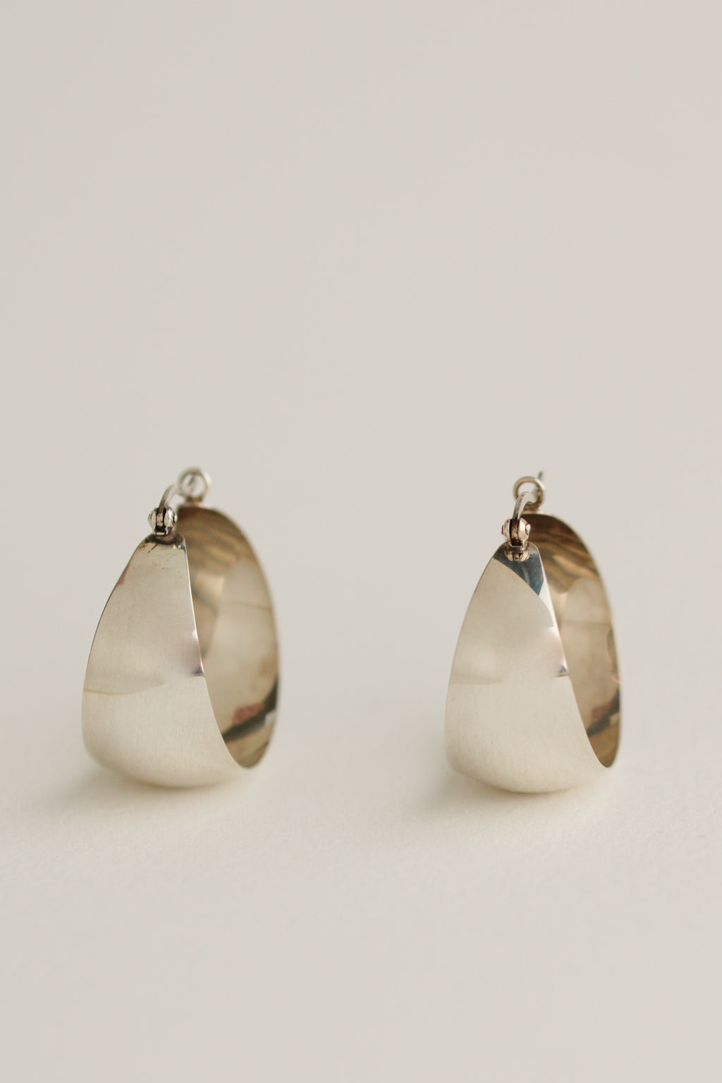 Sterling Dome Earrings
