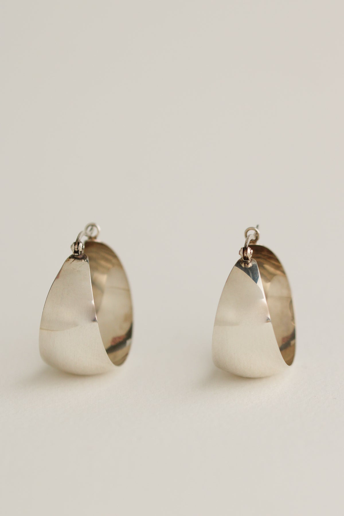 Sterling Dome Earrings