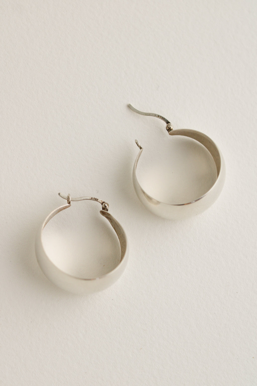 Sterling Dome Earrings