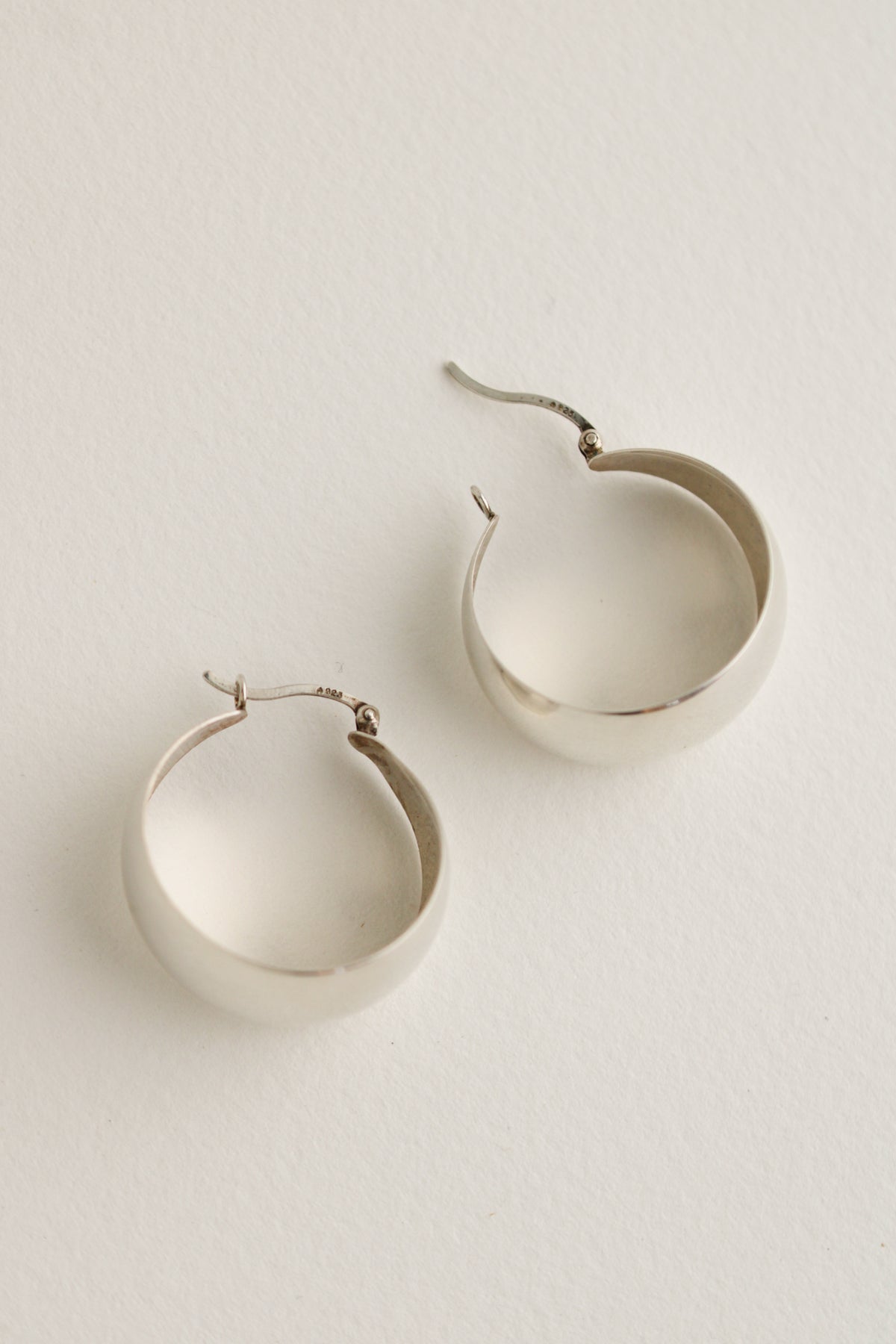 Sterling Dome Earrings
