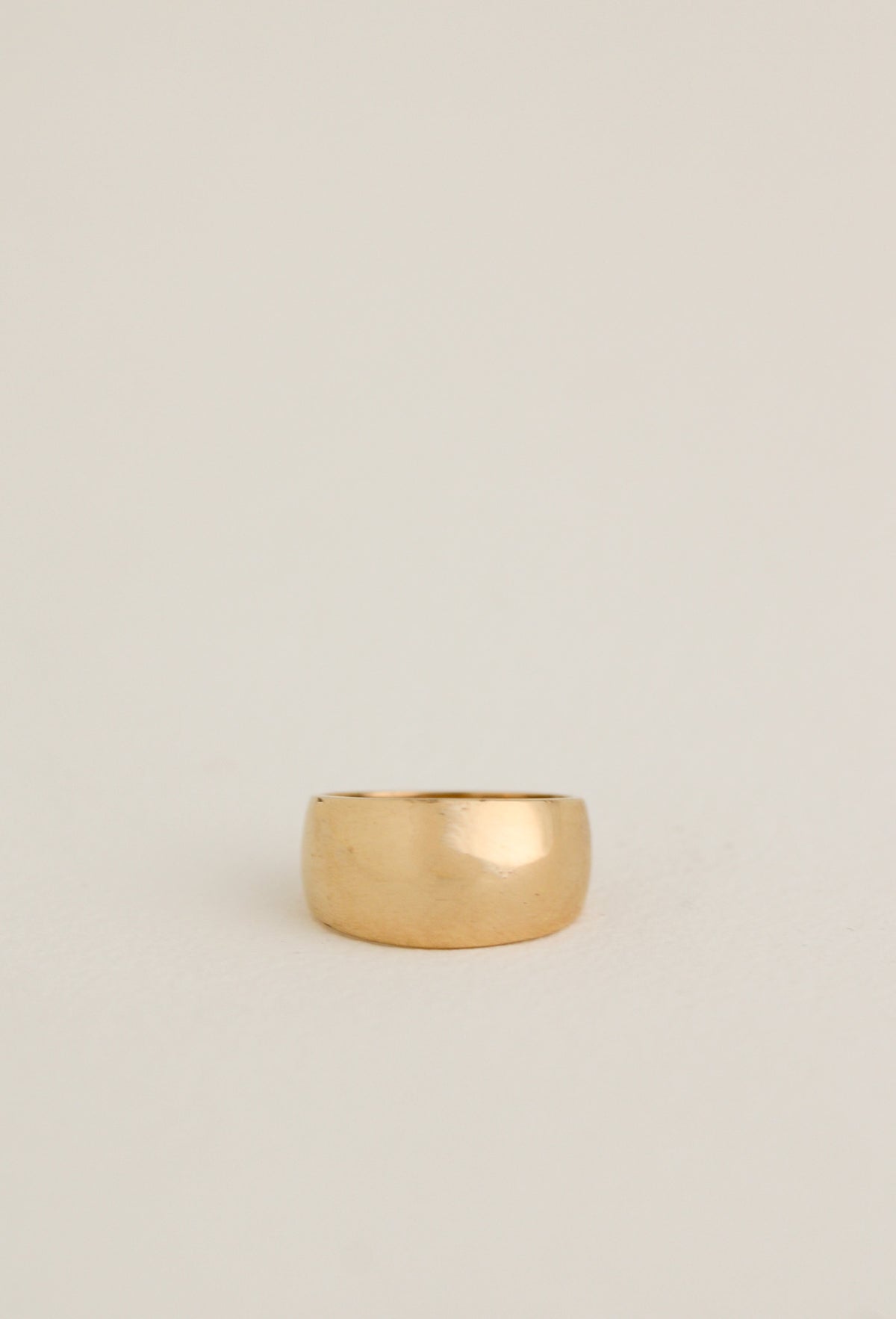 14k Tapered Cigar Band