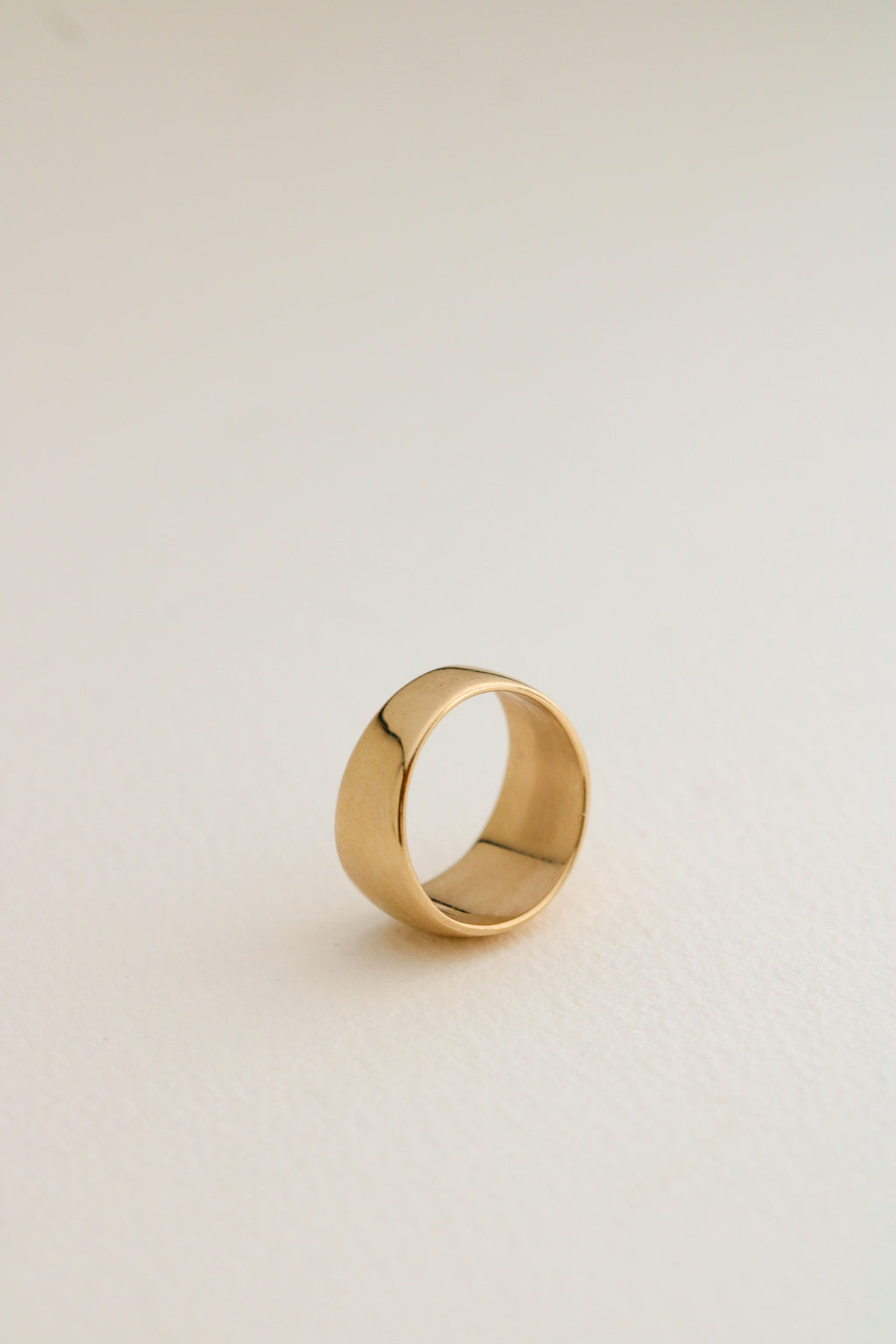 14k Tapered Cigar Band