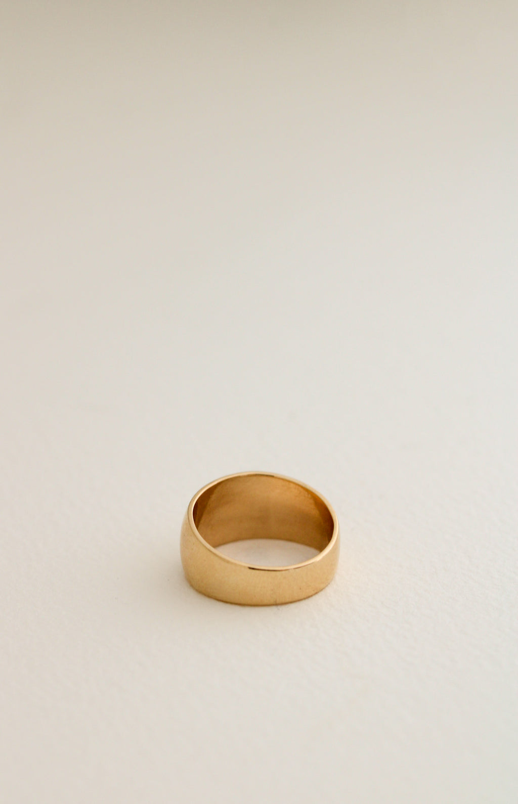 14k Tapered Cigar Band