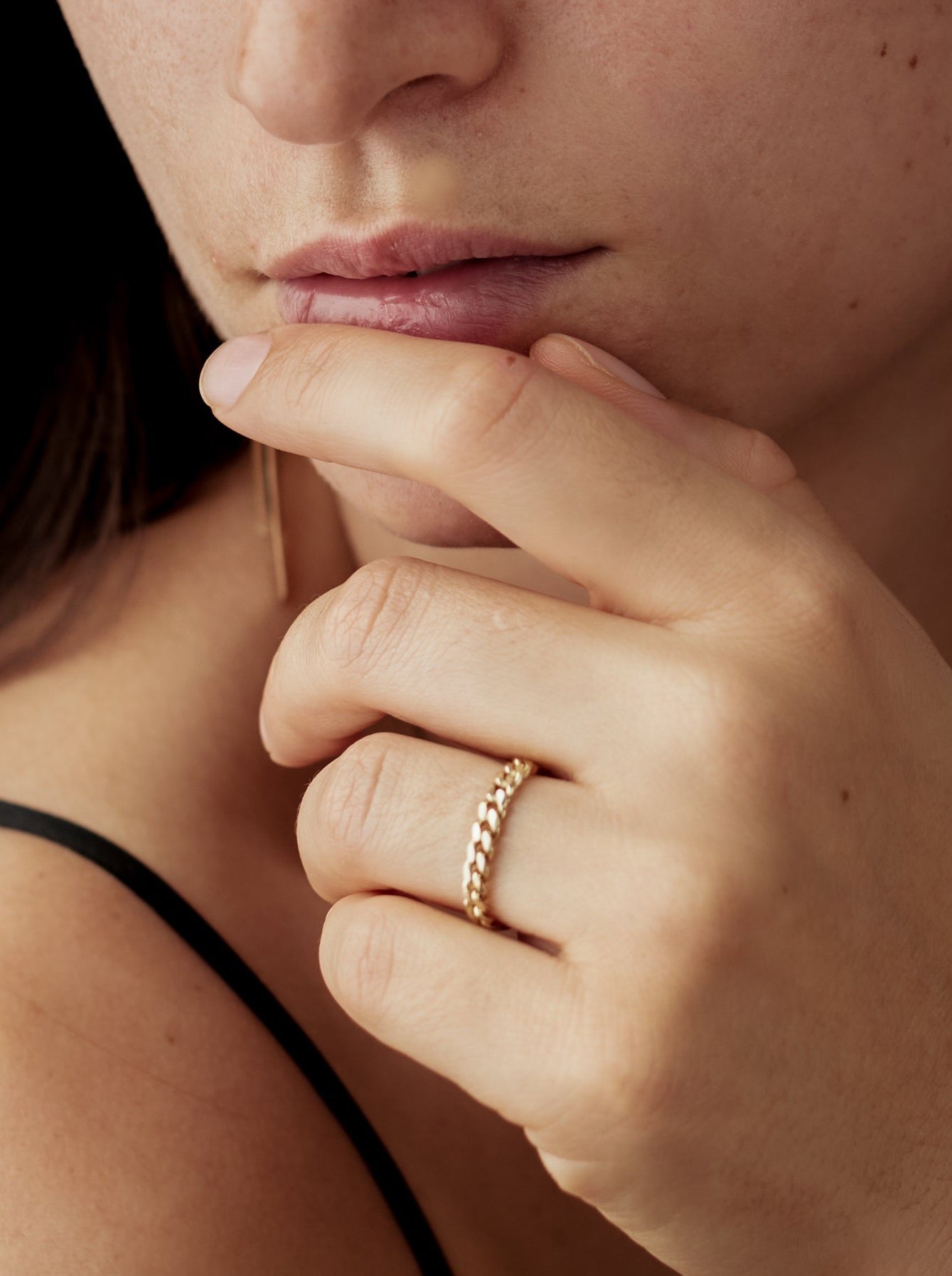 Chain Rings In Gold & Silver | Daisy London