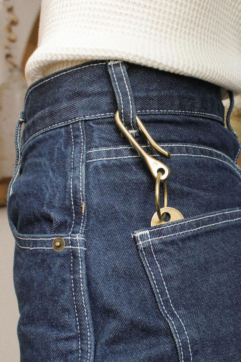 Fish Hook Key Ring