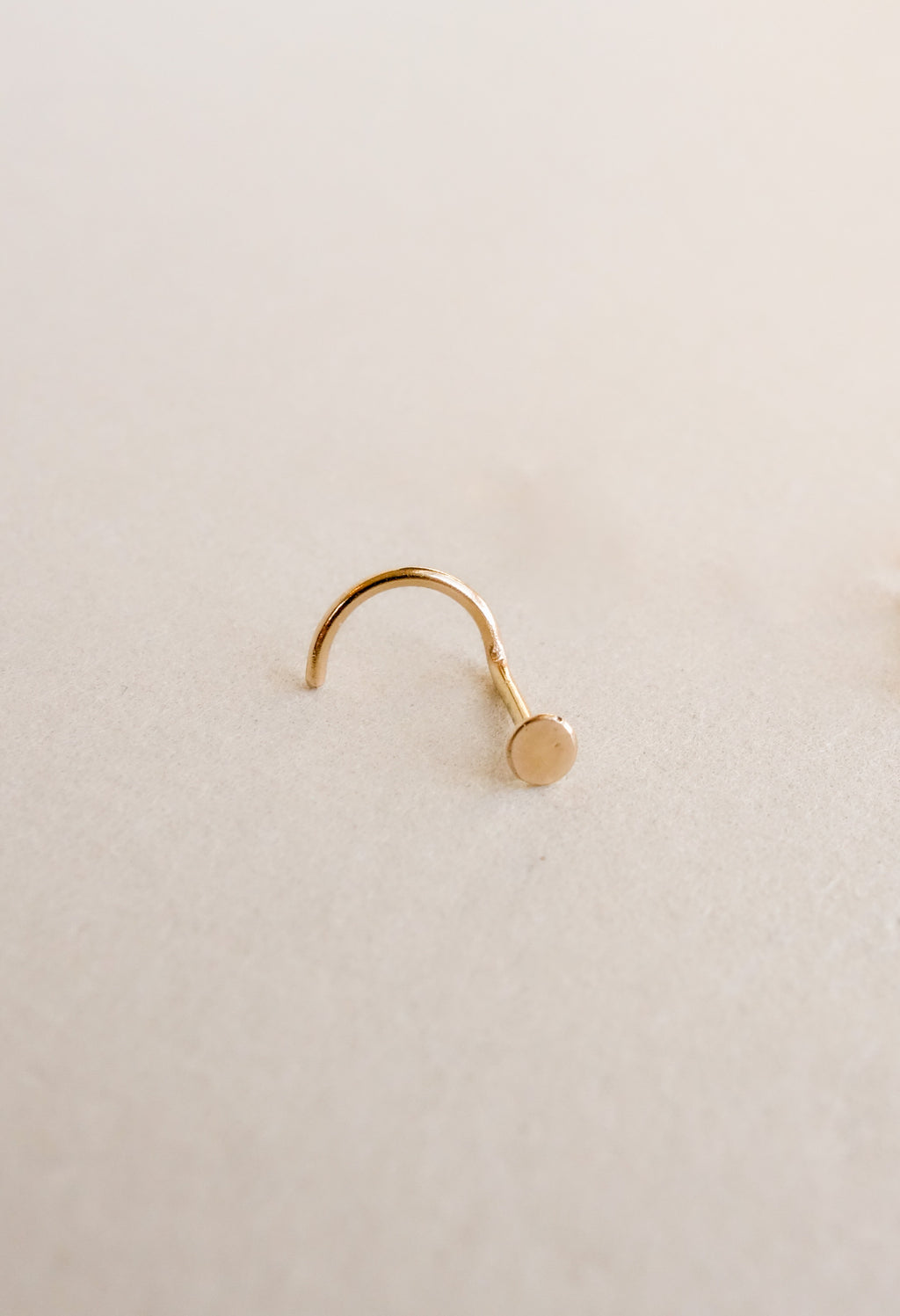 Disc Nose Stud