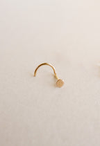 Disc Nose Stud