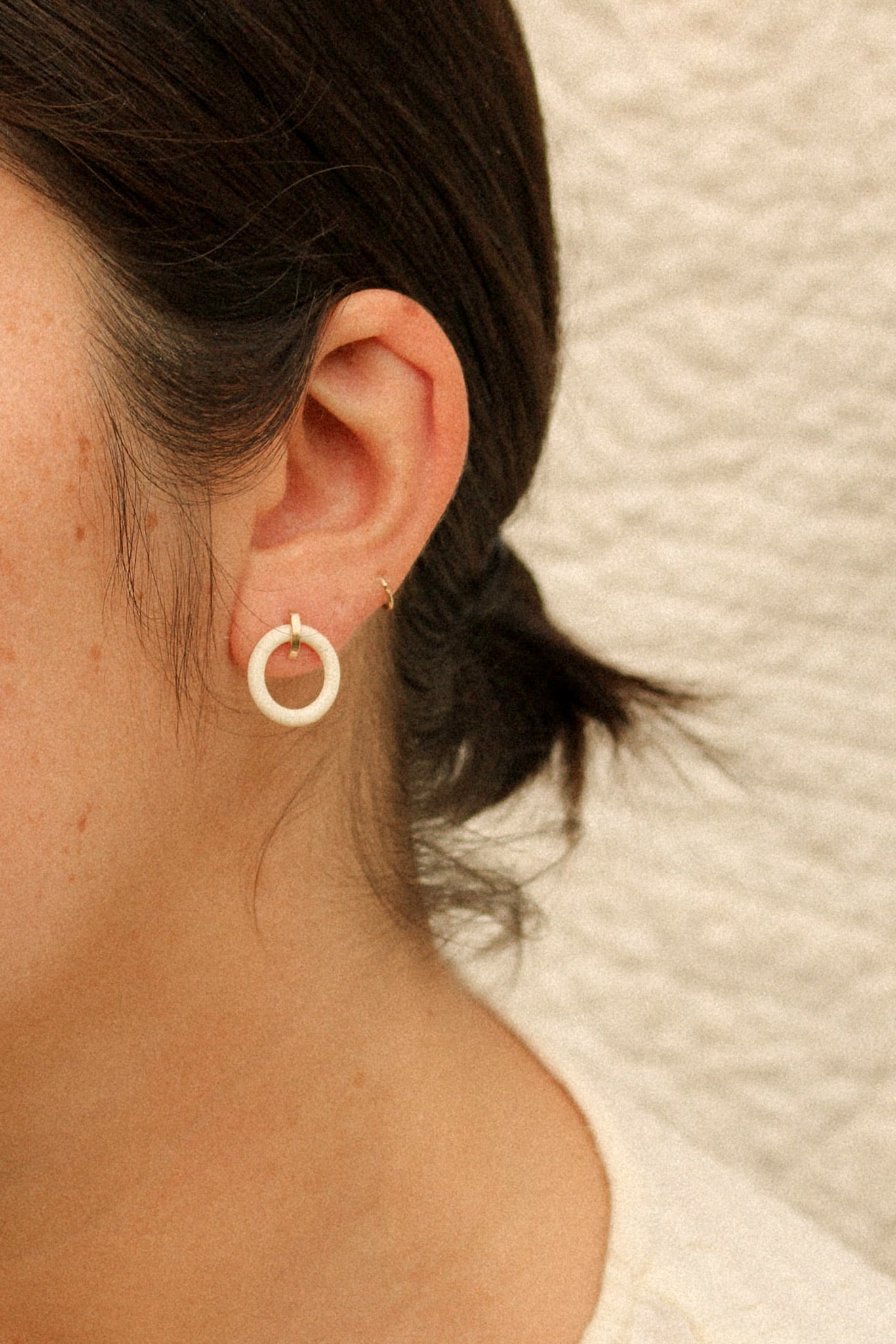 Bone Link Earrings
