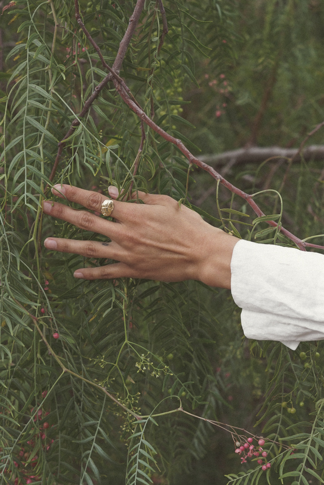 Sun Scarab Ring